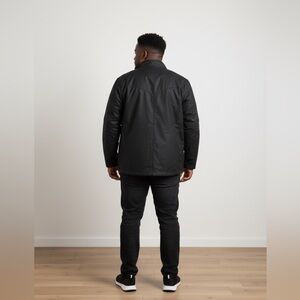 The Mayfair Men's Black Trench Coat